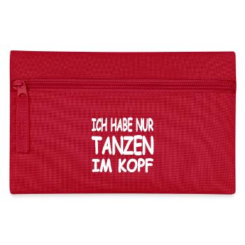 Tanzen - Federtasche - Rot - Vorne