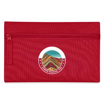 Montagne arc-en-ciel Pérou Explosion de couleurs - Trousse - rouge - Devant