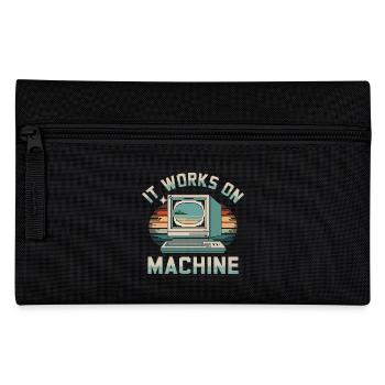 Programmer Humor - Pencil Case - black - Front