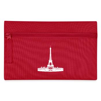 Tour Eiffel française attirante dans le Paris typique - Trousse - rouge - Devant