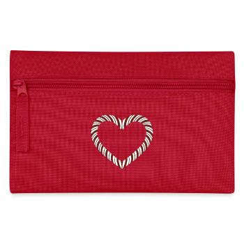 Cœur de canne d’orge - Trousse - rouge - Devant