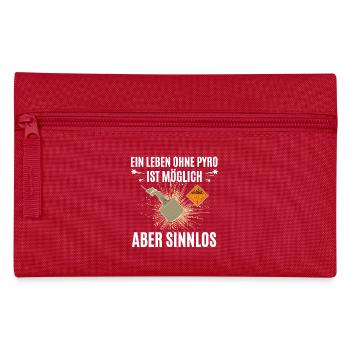 Pyro Specialist - Pencil Case - red - Front