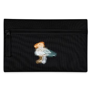 Zentangle Gull - Pencil Case - black - Front