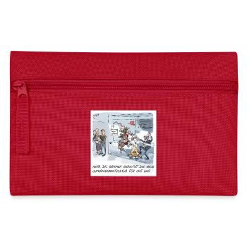New corporate culture sparked - Pencil Case - red - Front