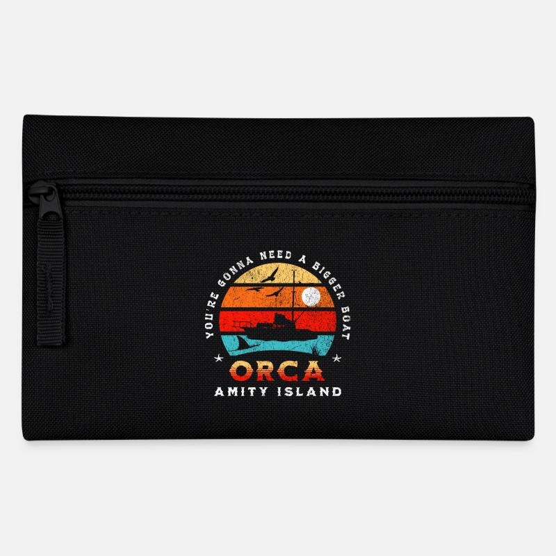 Orca - Amity Island - Pencil Case - black