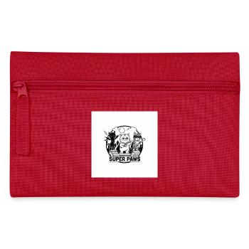 Super Paws Band Cats - Federtasche - Rot - Vorne