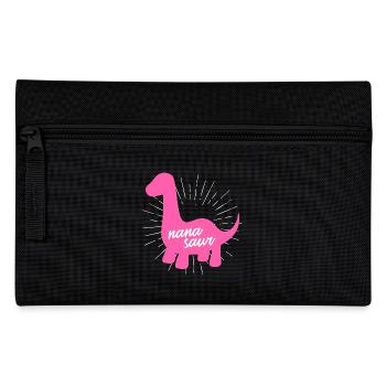 Famille de grand-mères dinosaures roses Nanasaur - Trousse - noir - Devant