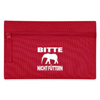 Elephant - Pencil Case - red - Front