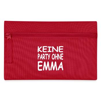 Emma - Federtasche - Rot - Vorne