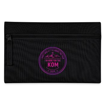 KOM Mountain Stamp Calpe - Pencil Case - black - Front