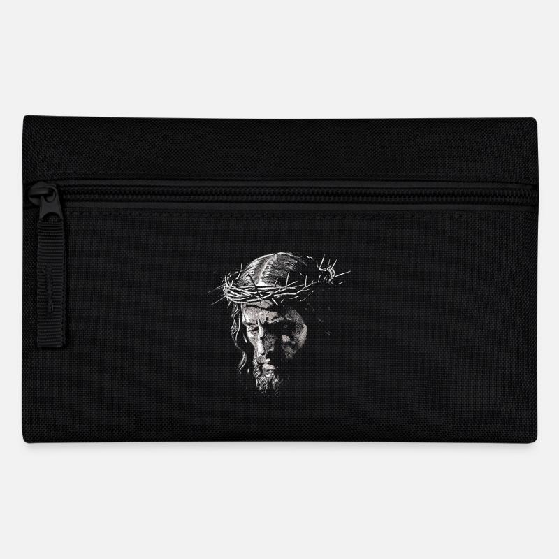 Jezus - Pencil Case - black