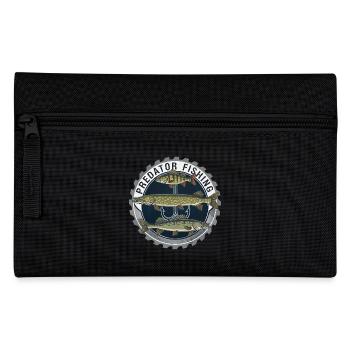 Predator Fishing Raubfisch Angeln - Pencil Case - black - Front