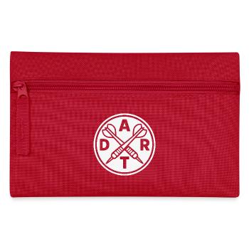 DART Logo Arrows Sport Outfit - Pencil Case - red - Front