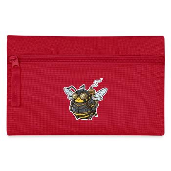 Abeille Ouvrière Steampunk Blindée Goggles - Trousse - rouge - Devant