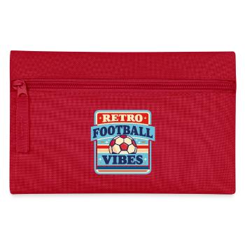 Retro_Football_Vibes - Pencil Case - red - Front