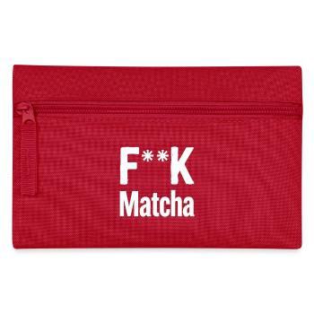 Matcha Rebellion T-shirt - Trousse - rouge - Devant