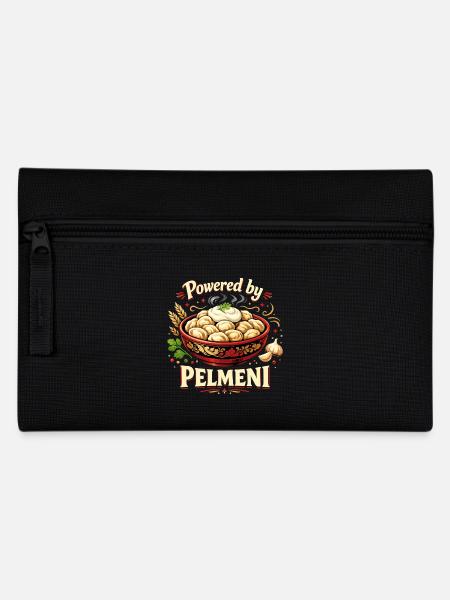 Propulsé par Pelmeni – Design russe drôle - Trousse - noir