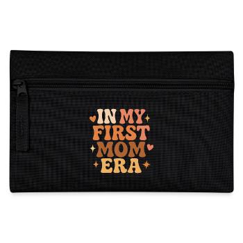 Erster Muttertag Mama Geschenkidee Familie Groovy - Federtasche - Schwarz - Vorne