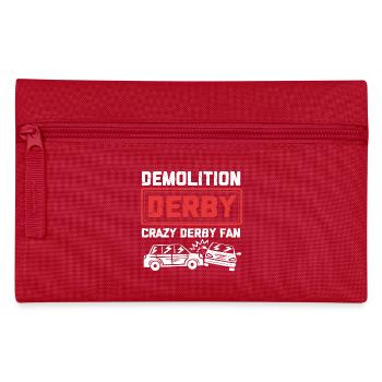 Demolition of the derby - Pencil Case - red - Front