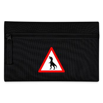Hüte dich vor Tyrannosaurus Rex voraus - Federtasche - Schwarz - Vorne