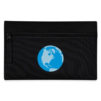Globe - Pencil Case - black - Front