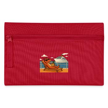 Dragon de croisière - Trousse - rouge - Devant