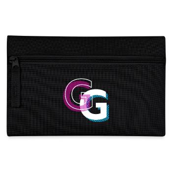 Graffiti G Design Geschenk - Federtasche - Schwarz - Vorne
