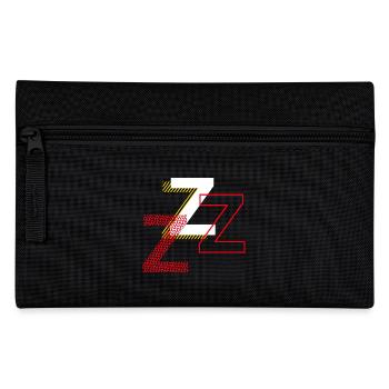 Alphabet Design Letter Z - Pencil Case - black - Front