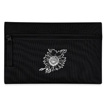 Sunflower white - Pencil Case - black - Front