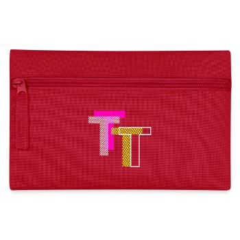 Lettre T - Trousse - rouge - Devant