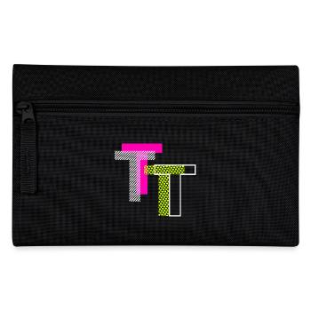 Lettre T - Trousse - noir - Devant
