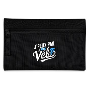 I can't, I have a bike - Pencil Case - black - Front