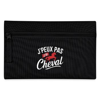 Intense Red Rider - Pencil Case - black - Front