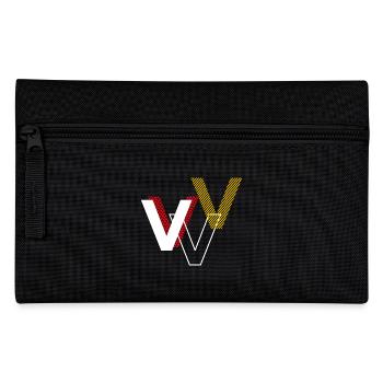 V v v - Federtasche - Schwarz - Vorne