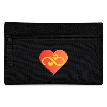 Dog Love Dog Dogs - Pencil Case - black - Front
