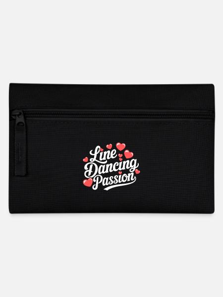 Line Dancing Country Dance - Line Dance Tanzen - Pencil Case - black