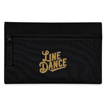 Line Dancing Country Dance Dancing is fun - Pencil Case - black - Front