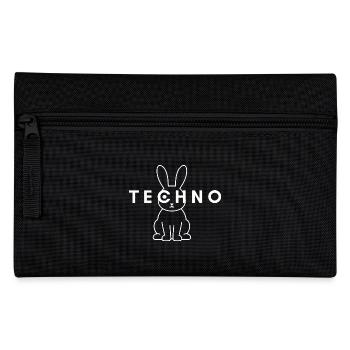 Techno Hase im Bassrausch – Festival Rave Look - Trousse - noir - Devant
