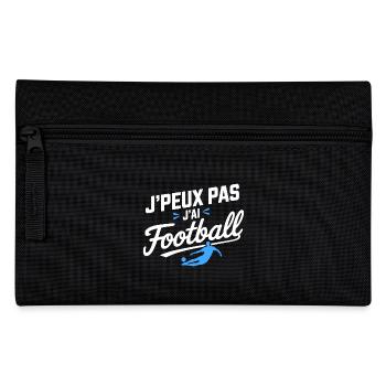 J'peux pas j'ai Football - Trousse - noir - Devant