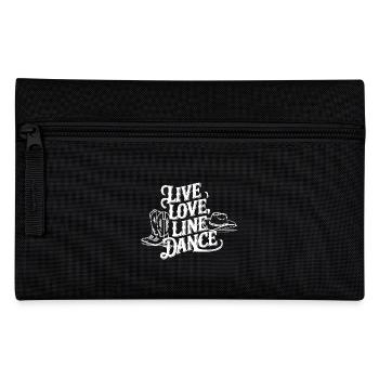 Line Dancing Country Dance - Line Dance Tanzen - Federtasche - Schwarz - Vorne