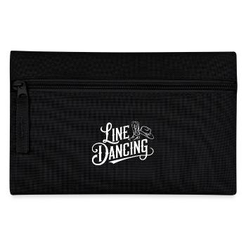 Line Dancing Country Dance - Line Dance Tanzen - Federtasche - Schwarz - Vorne