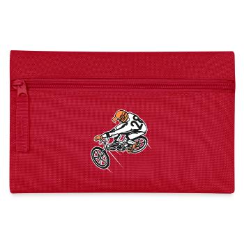 BMX Bicycle / Bike 01_Three-colored - Pencil Case - red - Front