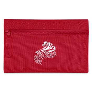 BMX Bicycle / Bike 01_white - Pencil Case - red - Front