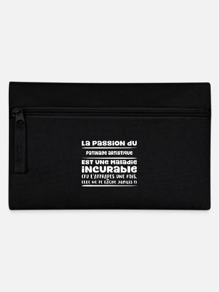 La maladie du Patinage artistique cadeau - Trousse - noir