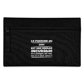 La maladie du Rallye cadeau - Trousse - noir - Devant
