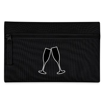 cheers - Federtasche - Schwarz - Vorne