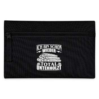 BOIS SAW BOINSAW CADEAU FOREST FÖRSTER PROFESSION - Trousse - noir - Devant