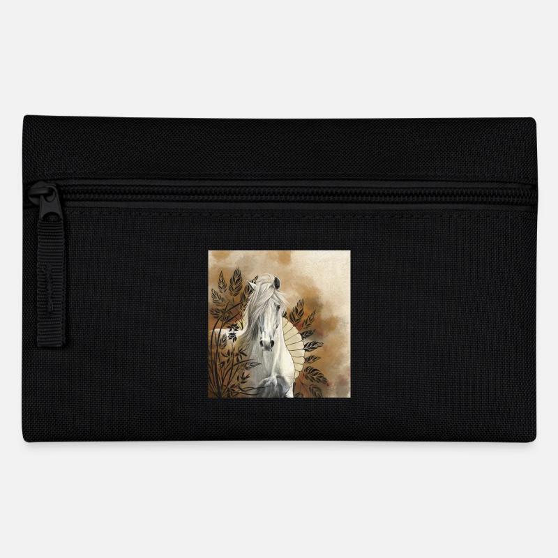 Fall Gray - Pencil Case - black