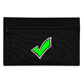 Tick chop colored seen - Pencil Case - black - Front