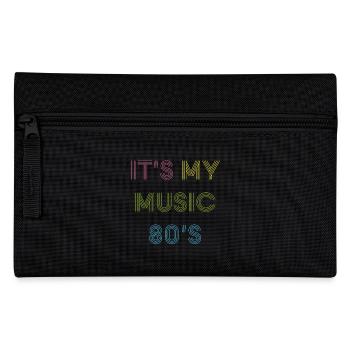 80 s Music - Federtasche - Schwarz - Vorne